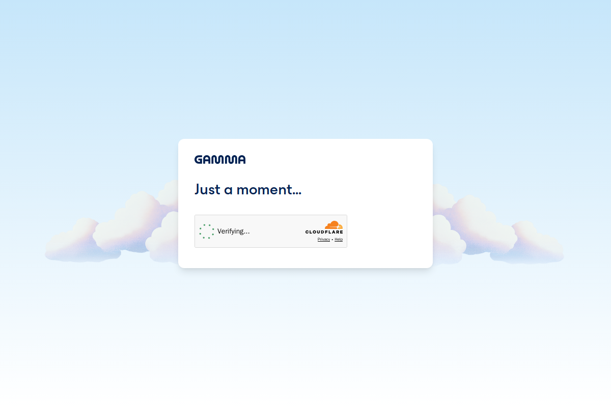 Gamma screenshot